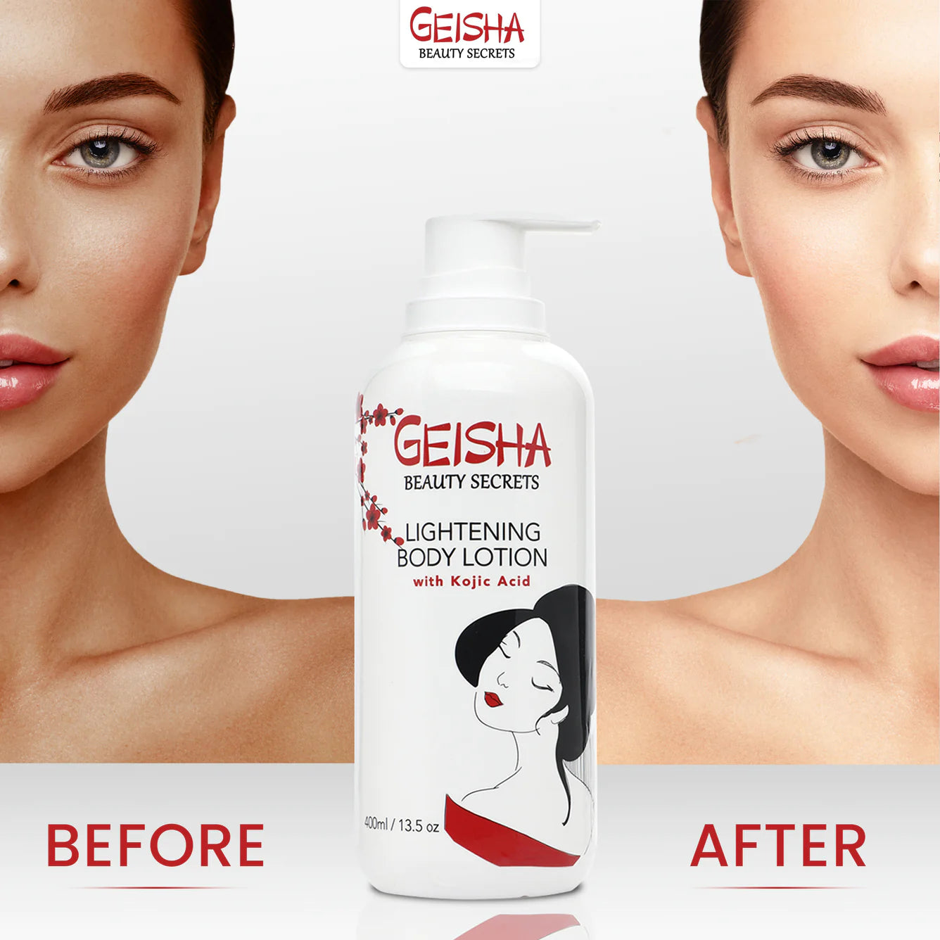 Geisha Beauty Secrets Brightening Body Lotion 400ml