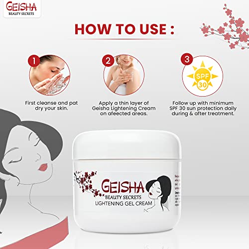 Geisha Cream Jar (Kojic Acid) 50ml