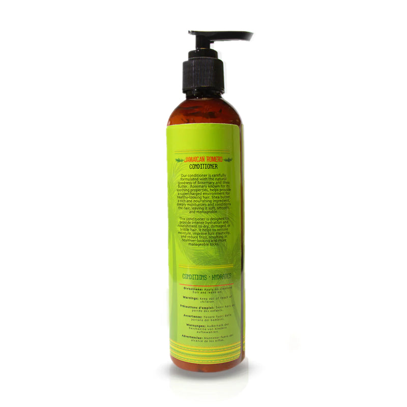Après-shampooing jamaïcain sans congé d'ambre 8oz