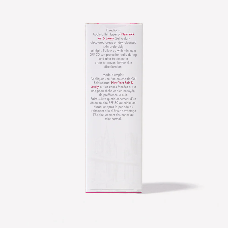 New York Fair & Lovely lightening Gel Pump 30 ML