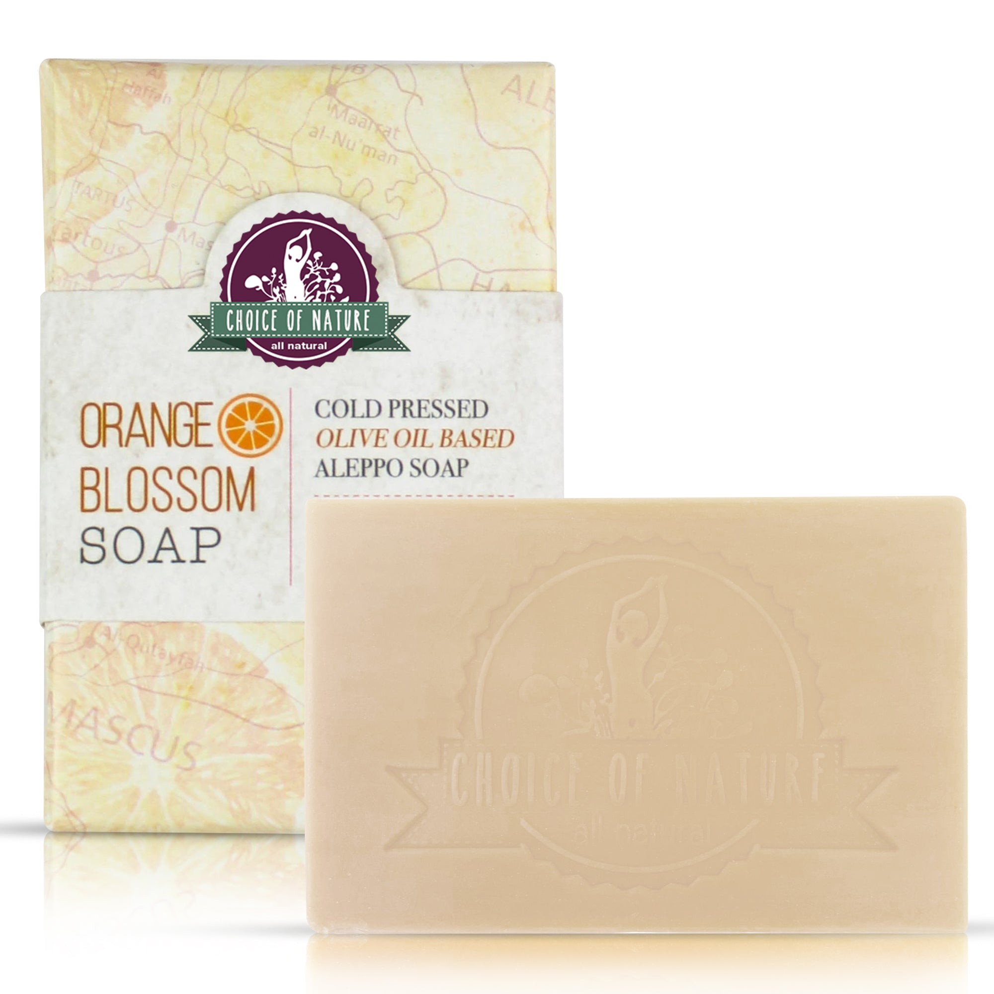 Aleppo Soap w/ Orange Blossom Oil 125g