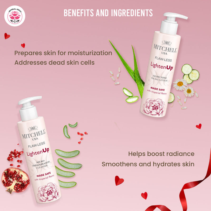 LightenUp Flaw-Less Toner And Cleanser Kit