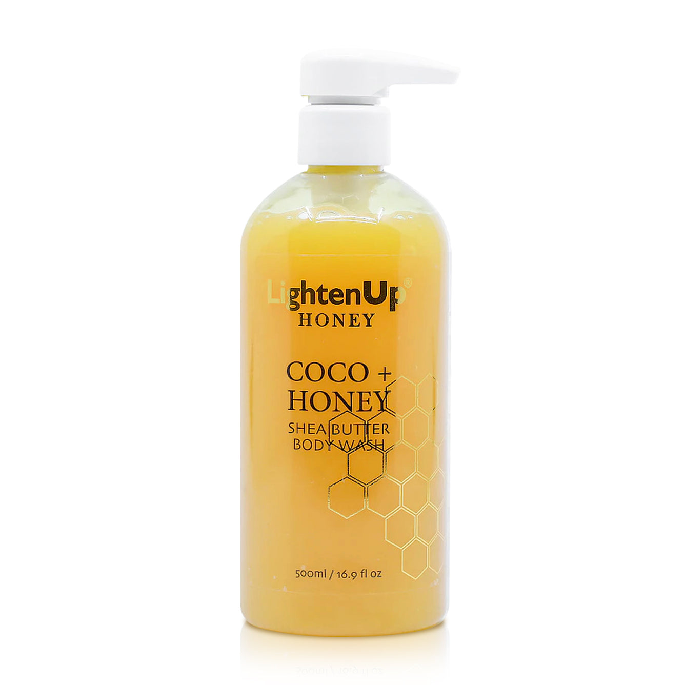 LightenUp Honey Shower Gel 500ml