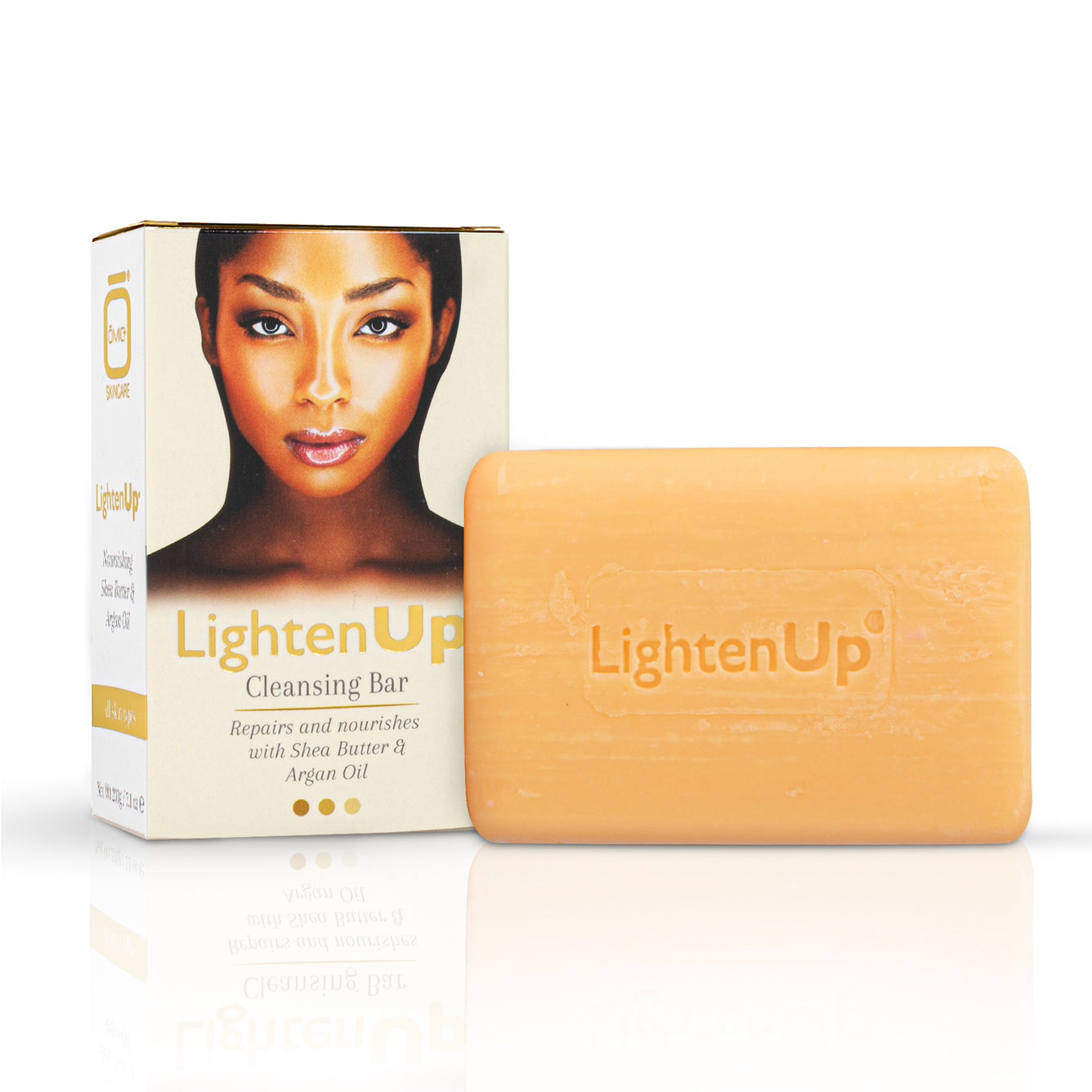 LightenUp GOLD Cleansing Bar Soap 200gr (with Argan Oil)