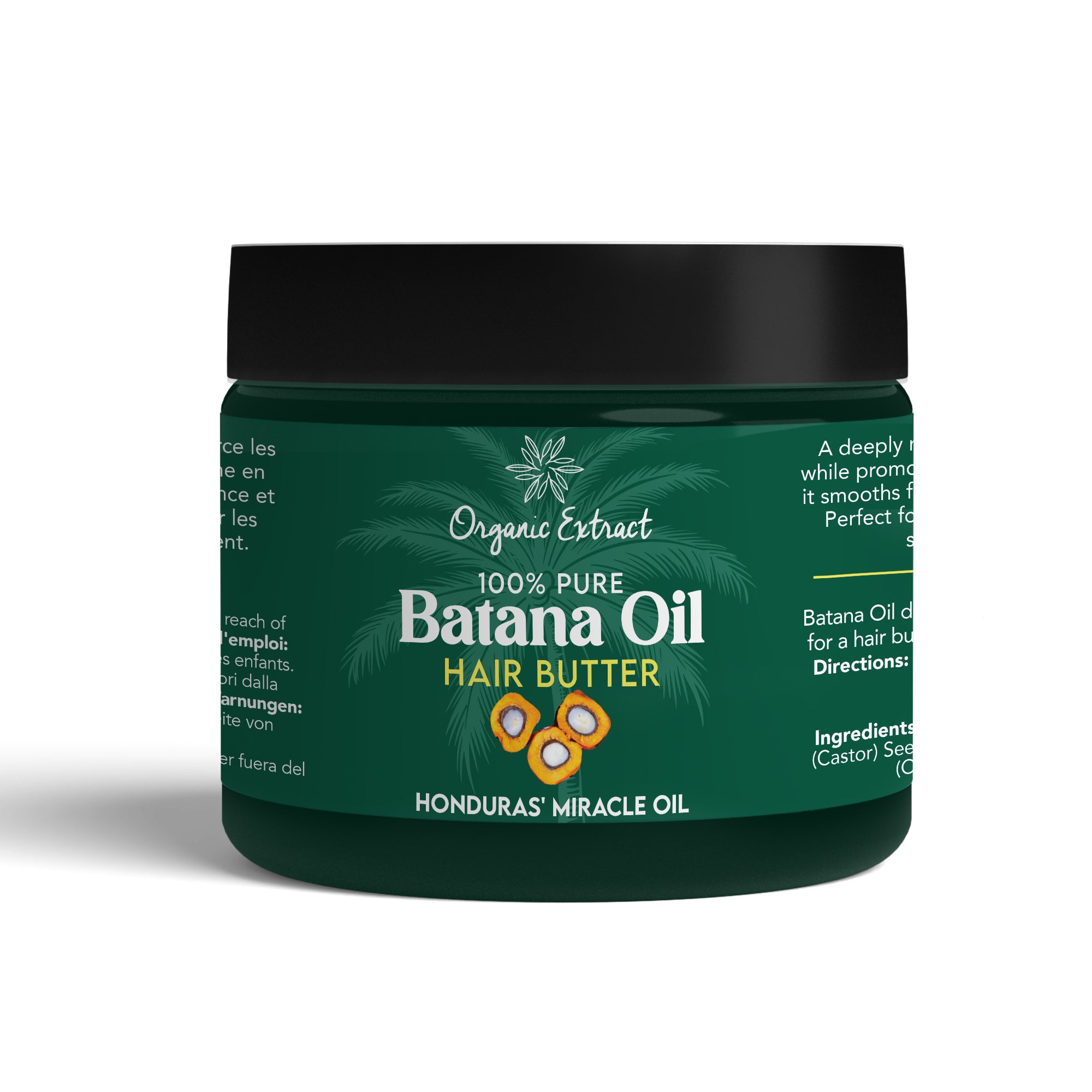 Organic Extract Batana Hair Butter 4 oz / 118ml