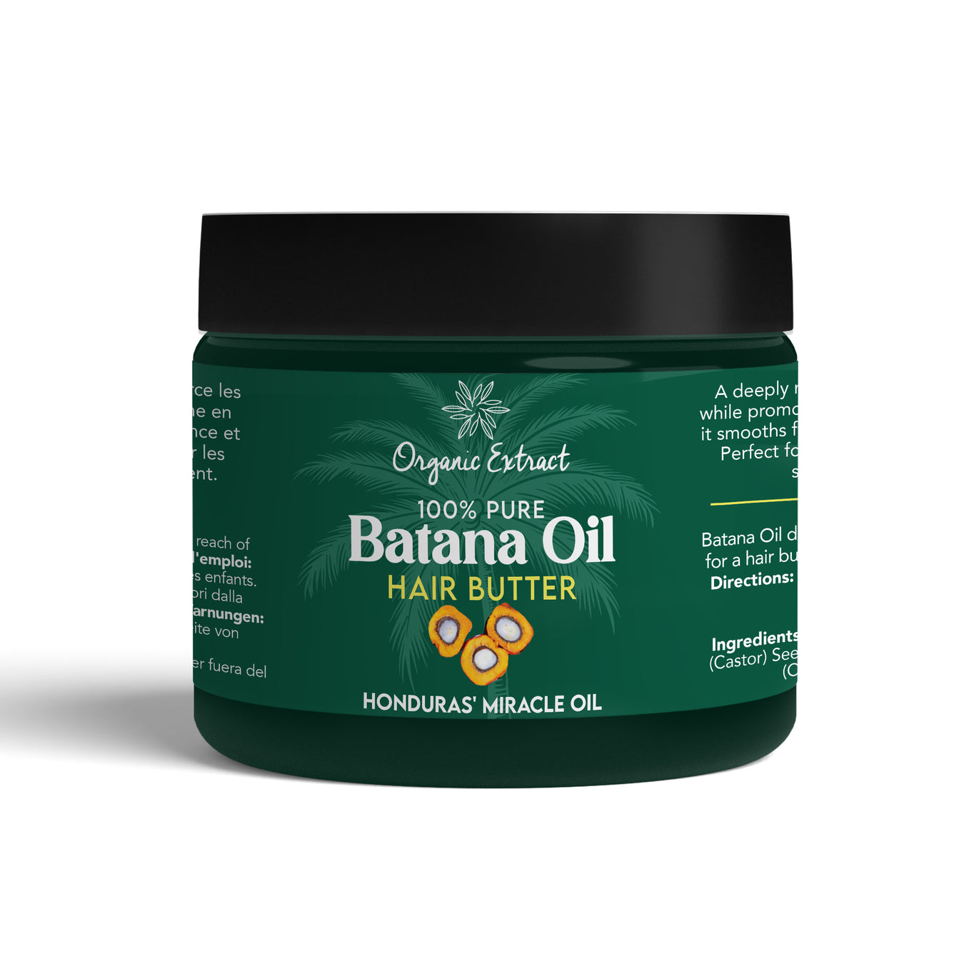 Organic Extract Batana Hair Butter 4 oz / 118ml