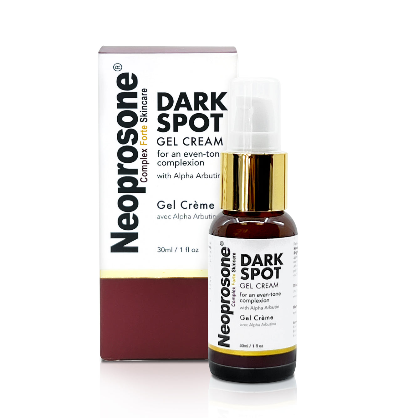 Gel-crème anti-taches US Neoprosone 30 ml