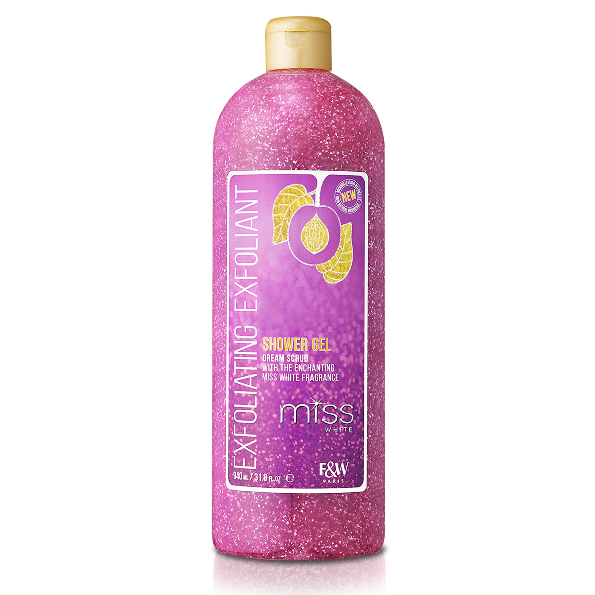 Miss White Exfoliating Shower Gel 940ml