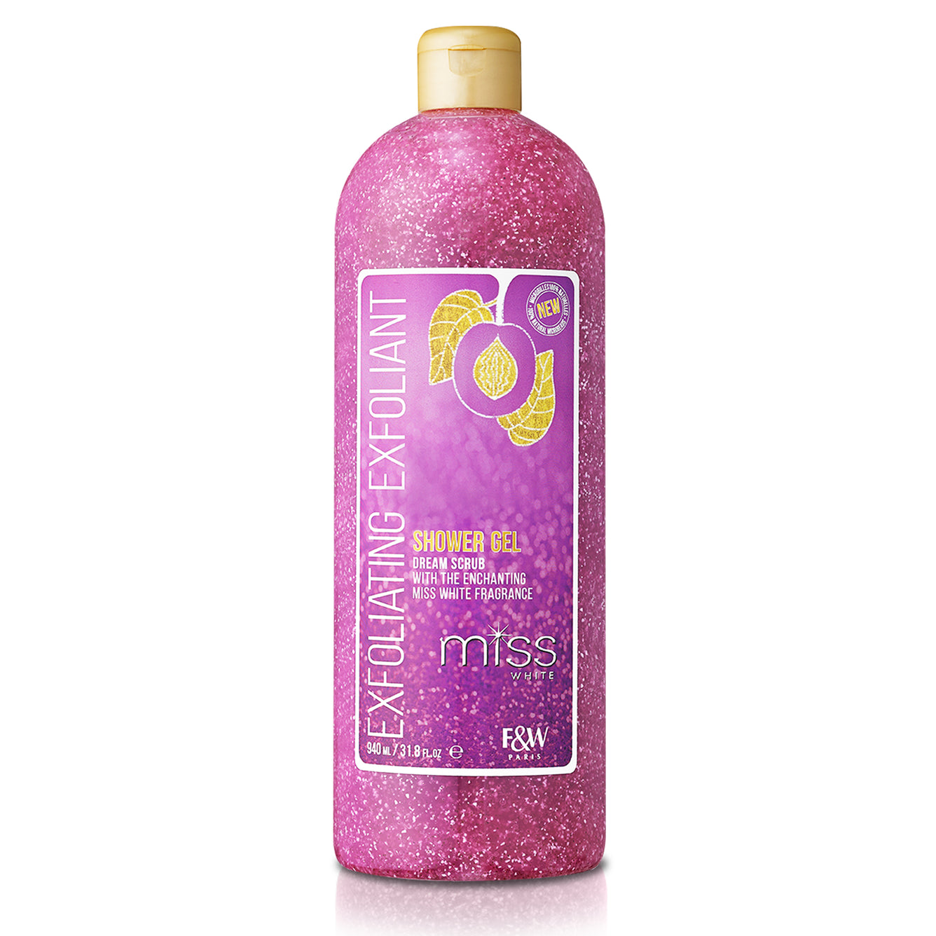 Miss White Exfoliating Shower Gel 940ml