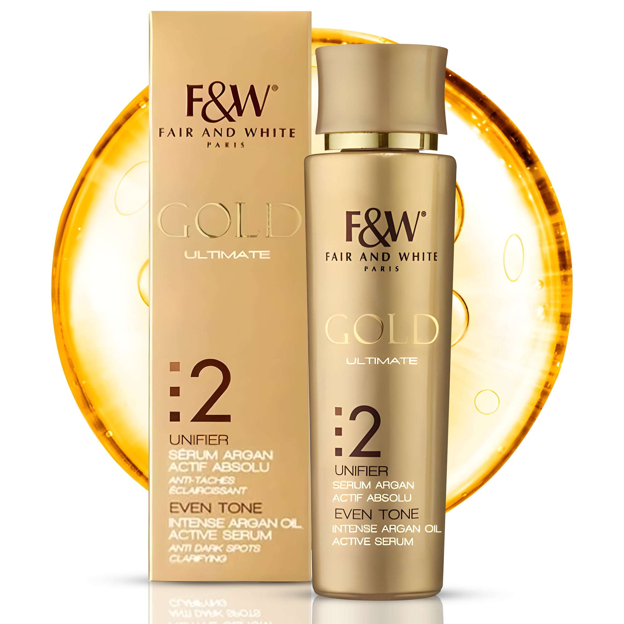 Fair And White Gold Intense Argan Oil Active Serum 30ml