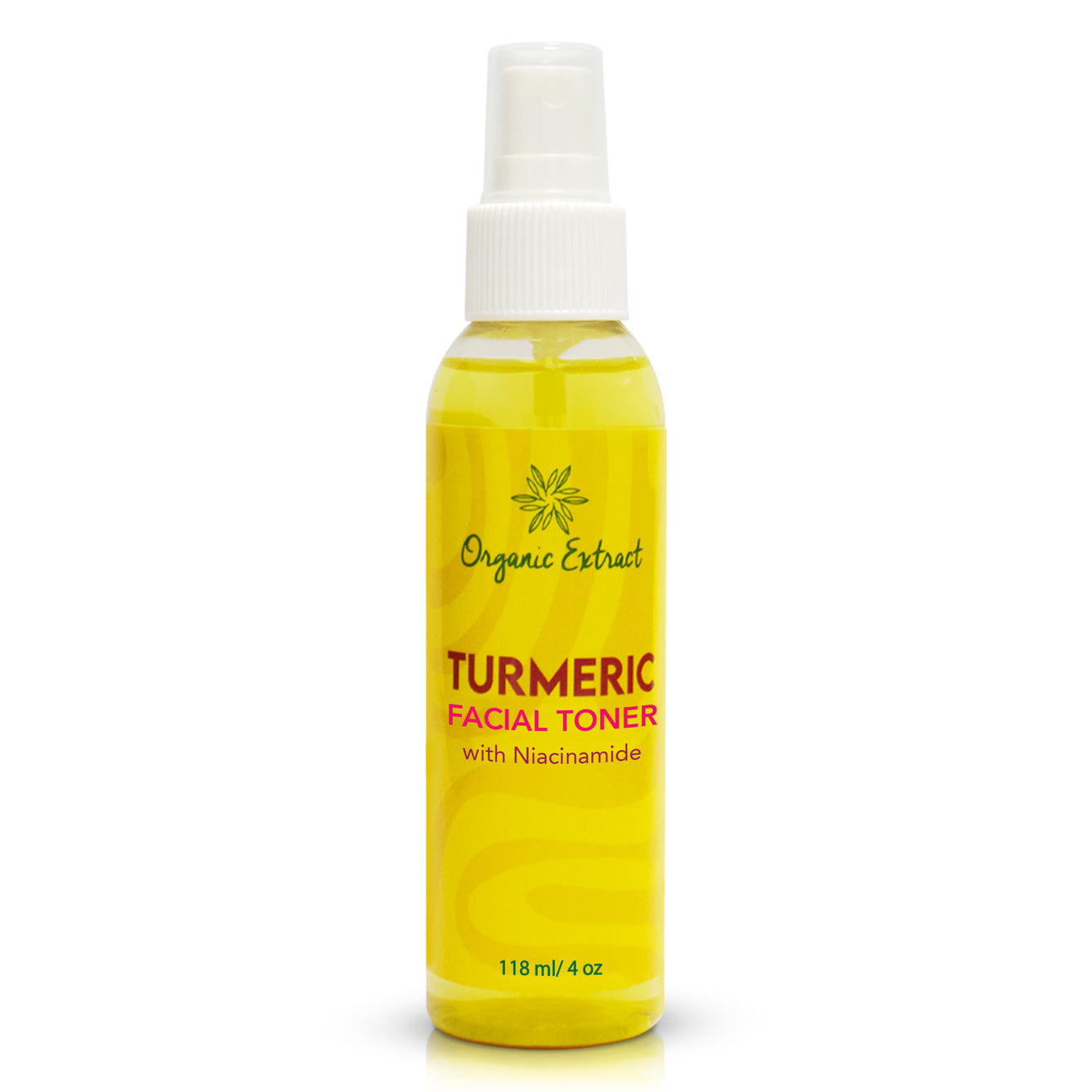 Toner au curcuma à l'extrait biologique 4oz 