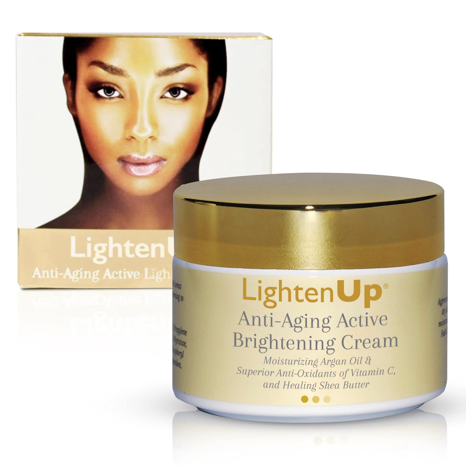 LightenUp GOLD Anti-Aging Lightening Cream Jar 100ml