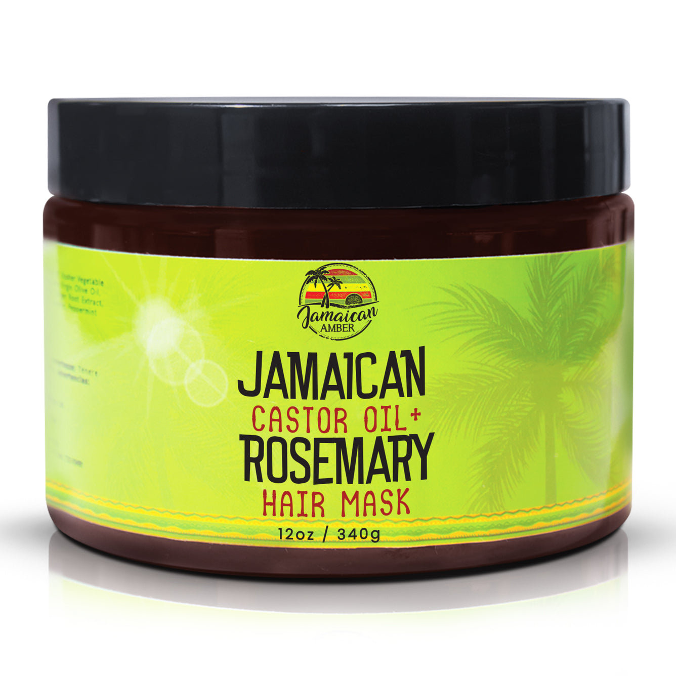 Masque capillaire à l'ambre jamaïcain 12 oz
