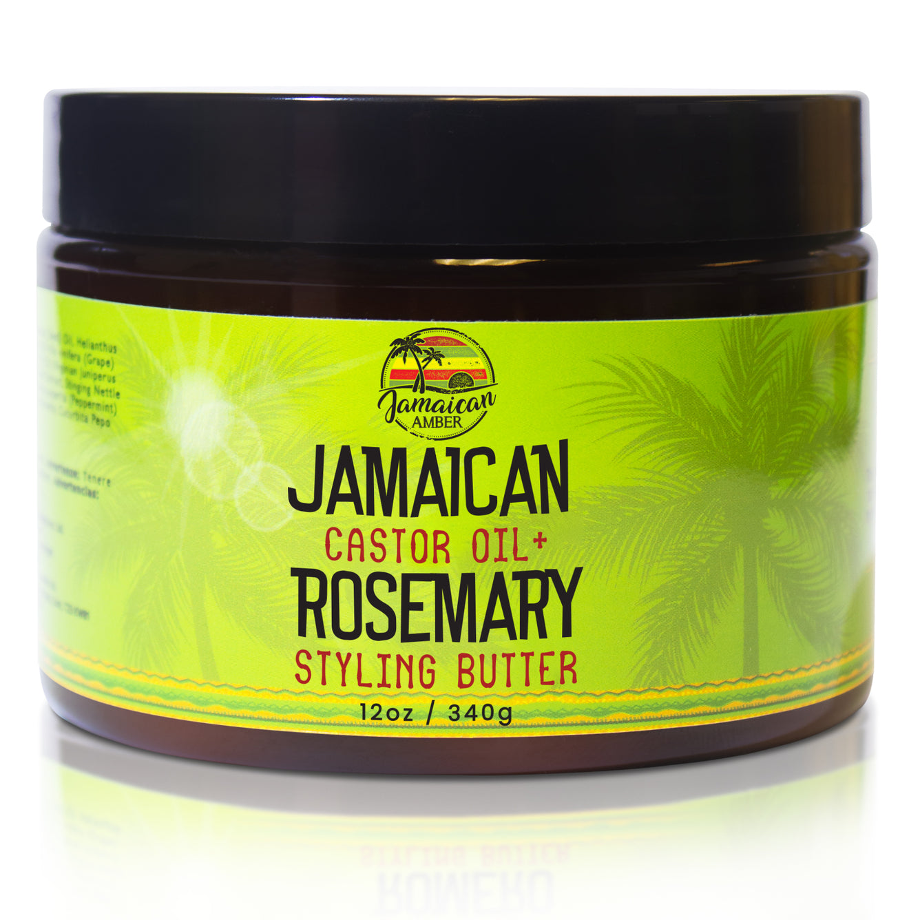 Crème au beurre pour cheveux ambrés jamaïcains 12oz