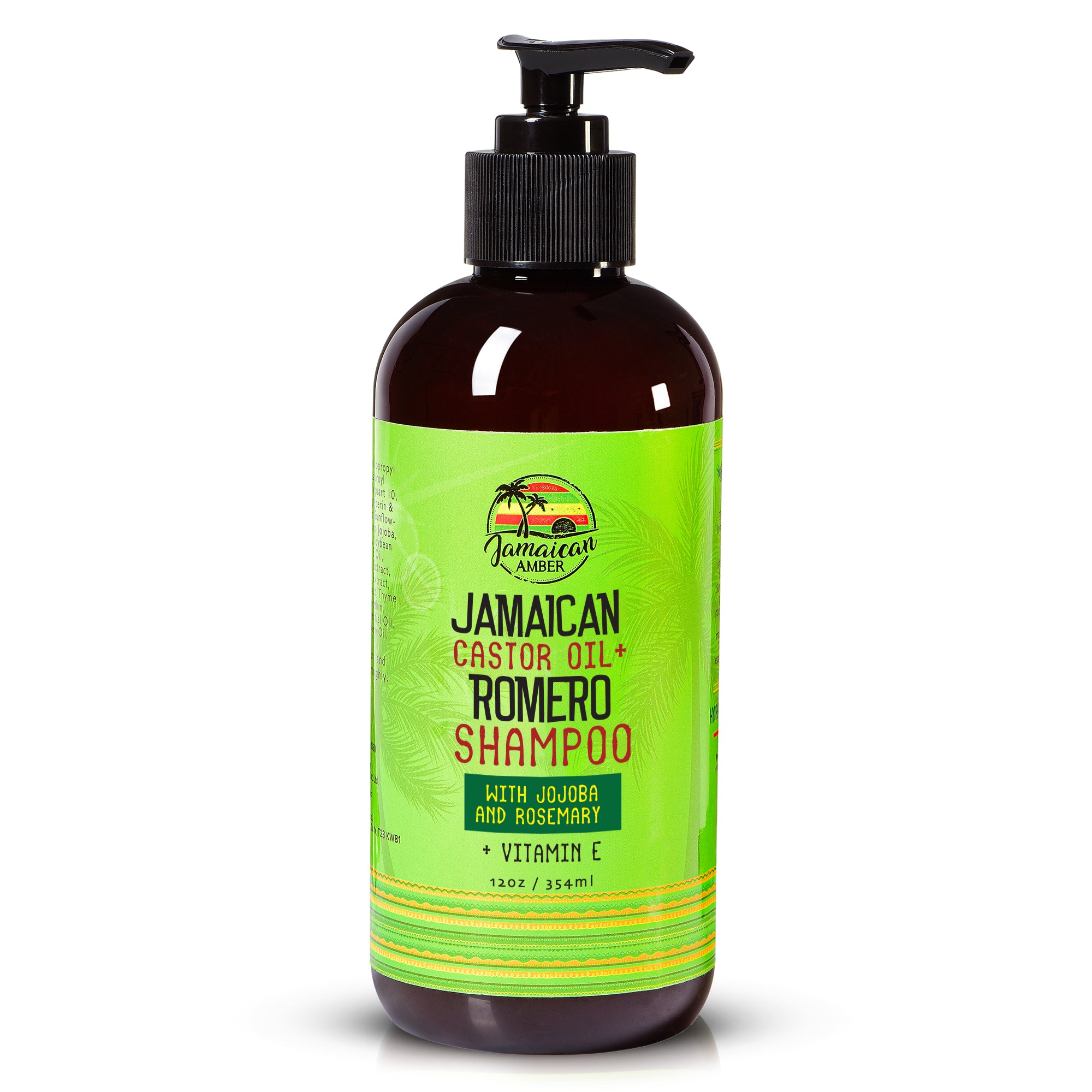 Shampoing jamaïcain Amber Romero 12oz