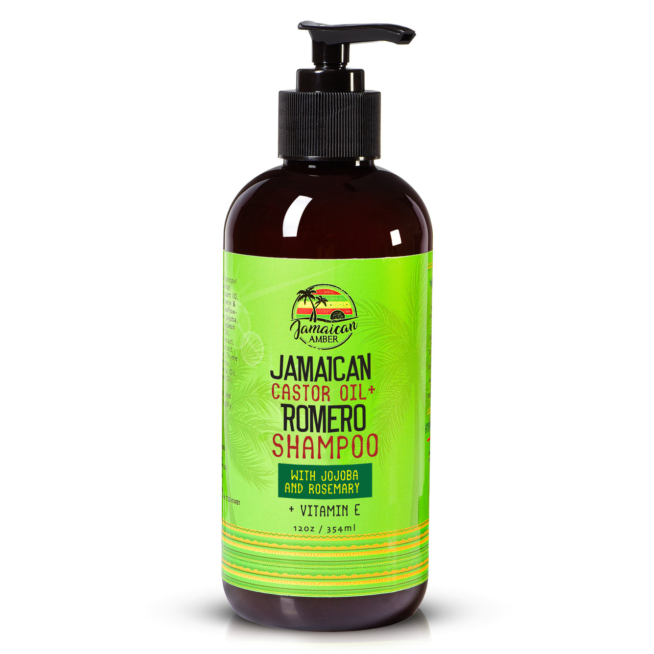 Shampoing jamaïcain Amber Romero 12oz