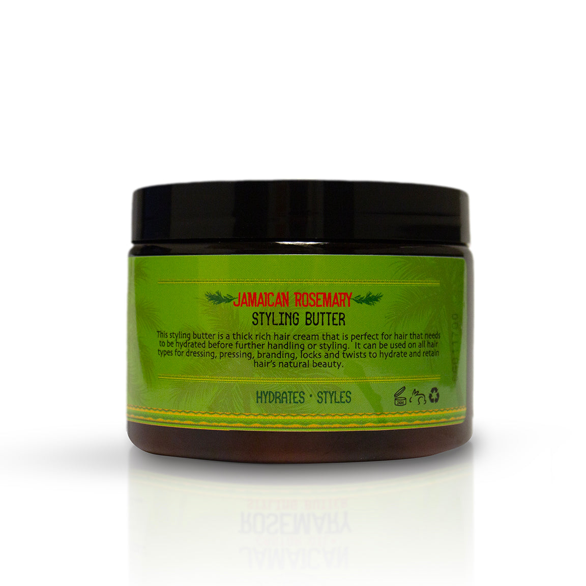 Crème au beurre pour cheveux ambrés jamaïcains 12oz