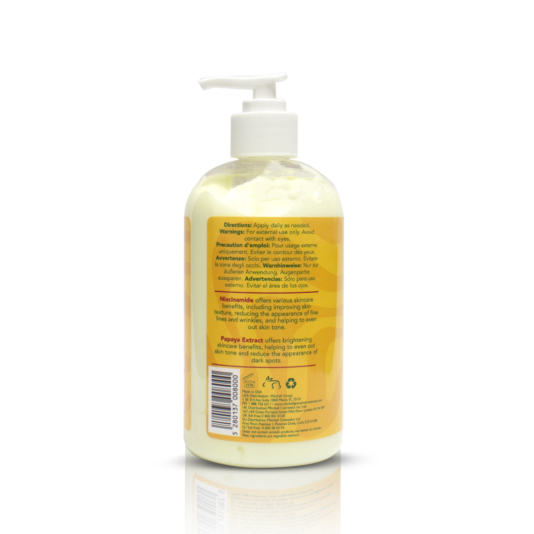 Lotion pour le corps au curcuma à l'extrait biologique 12oz 