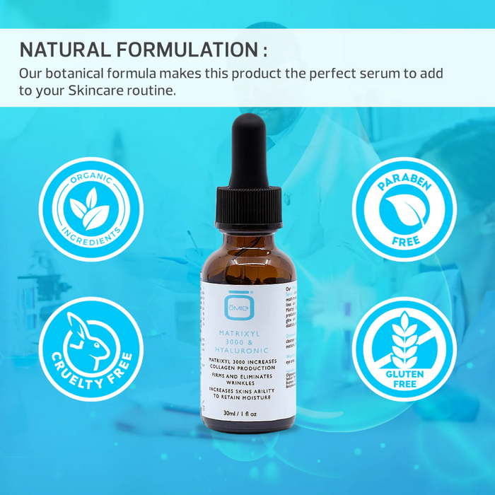 US Omic+ Matrixyl 3000 & Hyaluronic  Serum 30ml