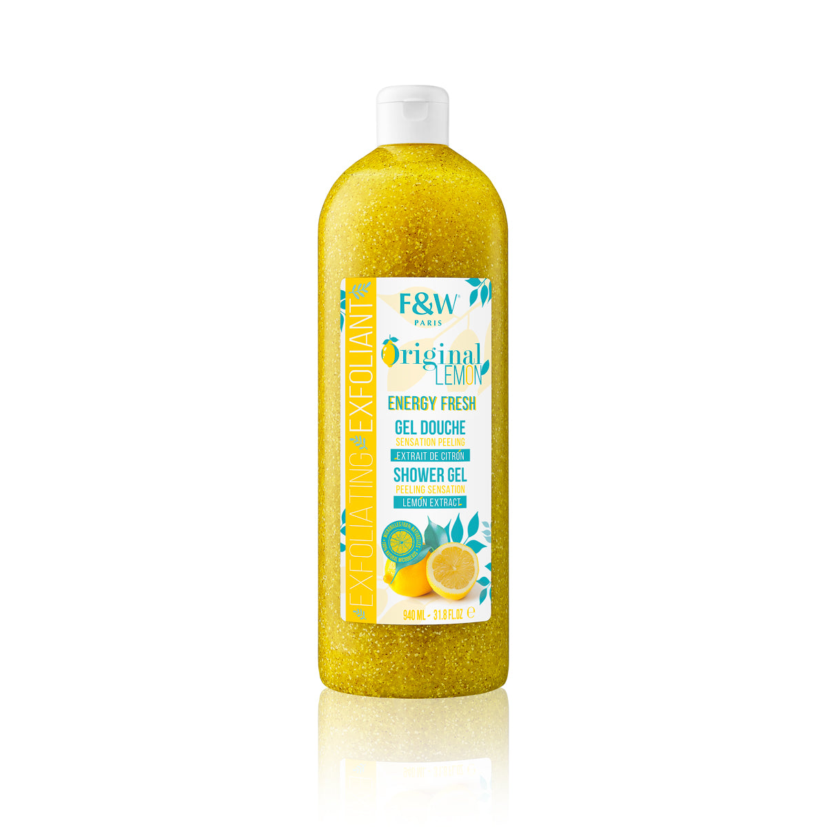 Gel Douche Exfoliant Citron Original Fair and White - 940 ml 