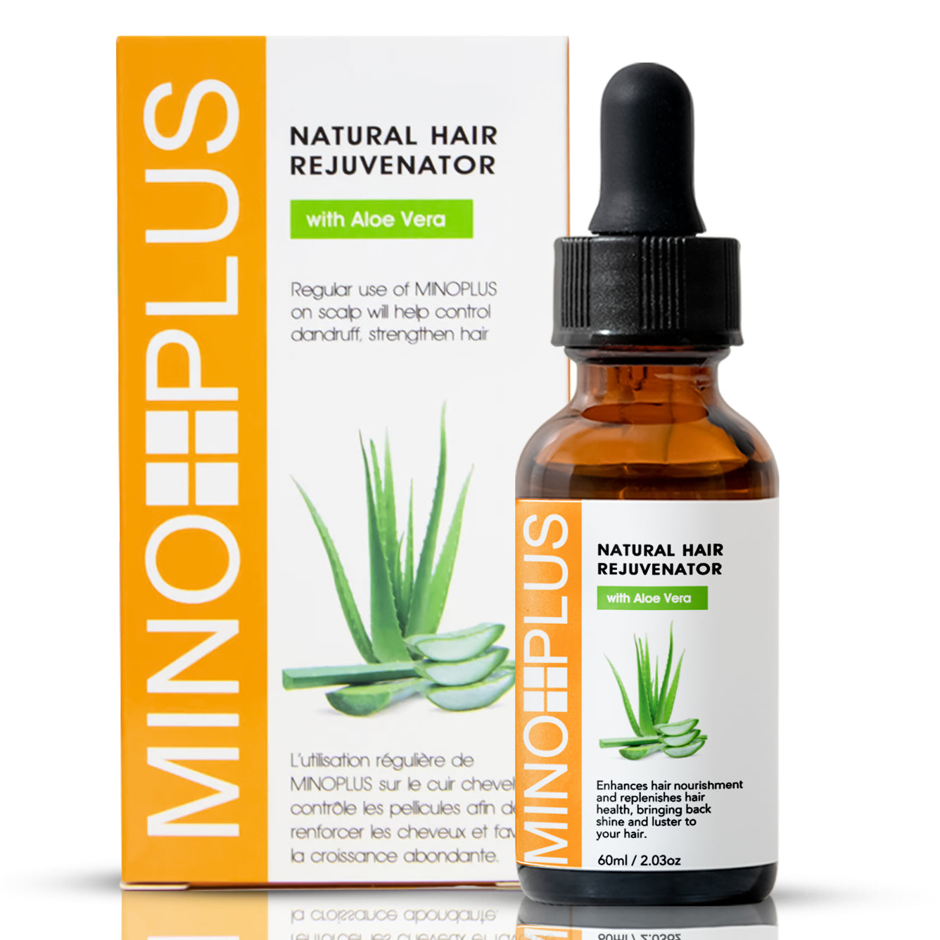 Minoplus Hair Growth Rejuvenator with ..Aloe Juice 60 ML