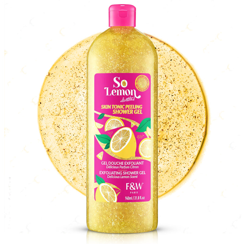 So Lemon Exfoliating Shower Gel 940ml