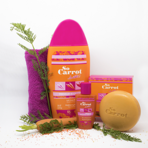 KIT SO RADIANCE - FOR FACE & BODY | SO CARROT ! Mitchell Brands - Mitchell Brands - Skin Lightening, Skin Brightening, Fade Dark Spots, Shea Butter, Hair Growth Products