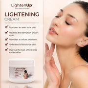 OMIC Lighten Up Milk Protein Bundle Mitchell Brands - Mitchell Brands - Skin Lightening, Skin Brightening, Fade Dark Spots, Shea Butter, Hair Growth Products