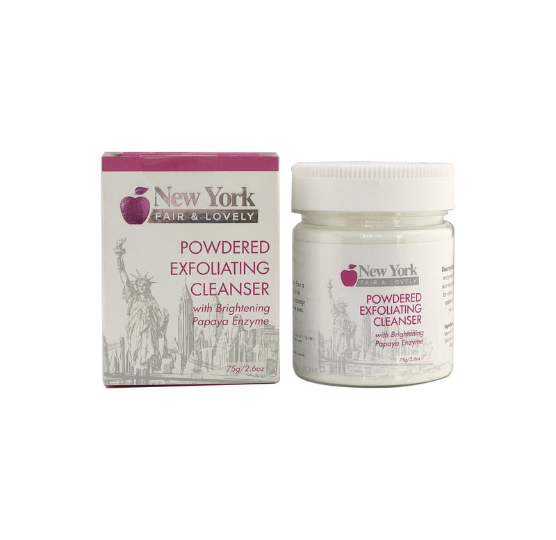New York Fair & Lovely  Powdered Papaya Enzyme Exfoliating Cleanser 2.6 oz
