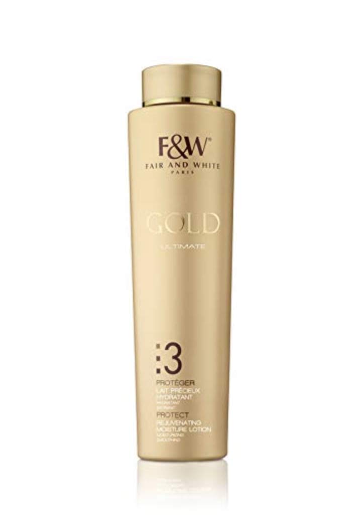 Fair and White 3: Gold Rejuvenating Moisture Lotion - Silky Skin - 500ml / 17.6fl oz