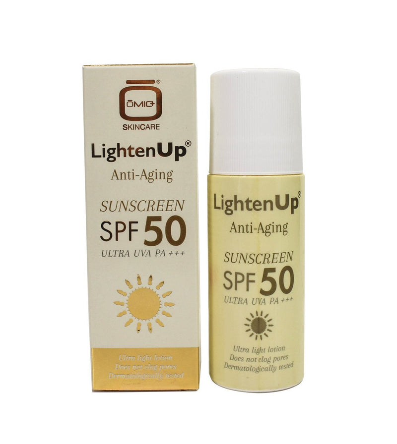 LightenUp Anti-Aging SPF 50 Sunscreen Lotion 90ml