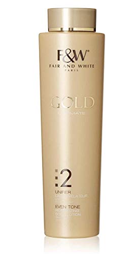 Fair and White 2 : Lotion corporelle revitalisante Gold - Peau impeccable - 500 ml / 17,6 fl oz