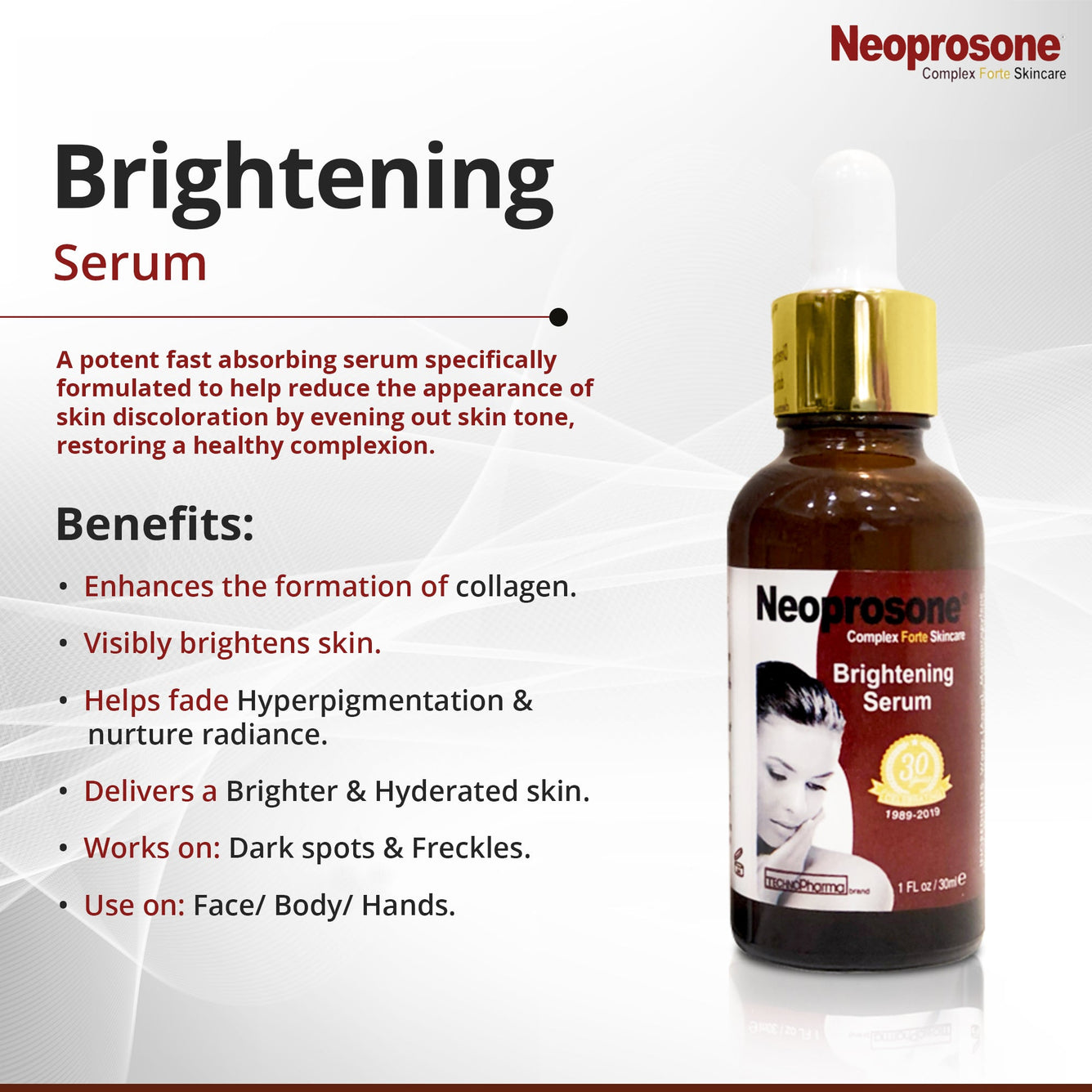 Neoprosone Forte Bundle Mitchell Brands - Mitchell Brands - Skin Lightening, Skin Brightening, Fade Dark Spots, Shea Butter, Hair Growth Products