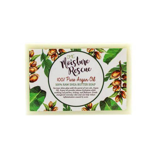 Omic Moisture Rescue Shea Butter Soap with Argan Oil  125g