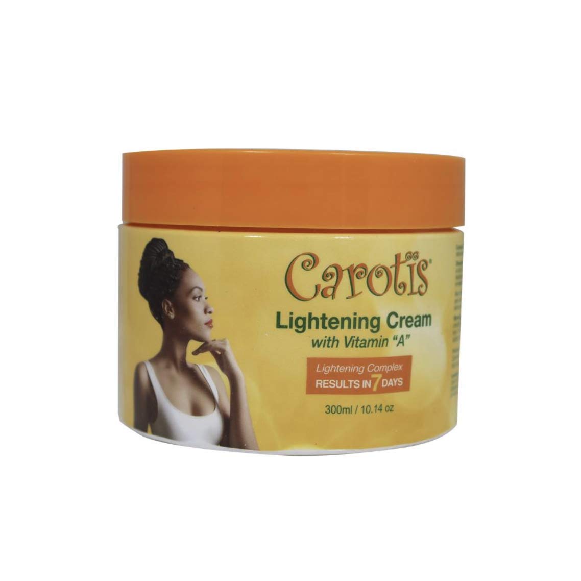 Carotis 7 Days Lightening Cream with vitamin A 300ML