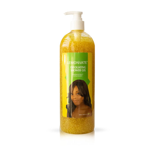 Lemonvate Exfoliating Shower Gel - 940ml Mitchell Brands - Mitchell Brands - Skin Lightening, Skin Brightening, Fade Dark Spots, Shea Butter, Hair Growth Products