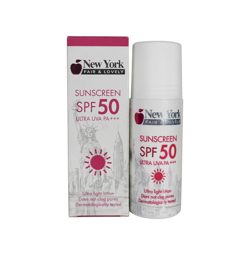 New York Fair & Lovely  Sunscreen SPF 50+  90ml