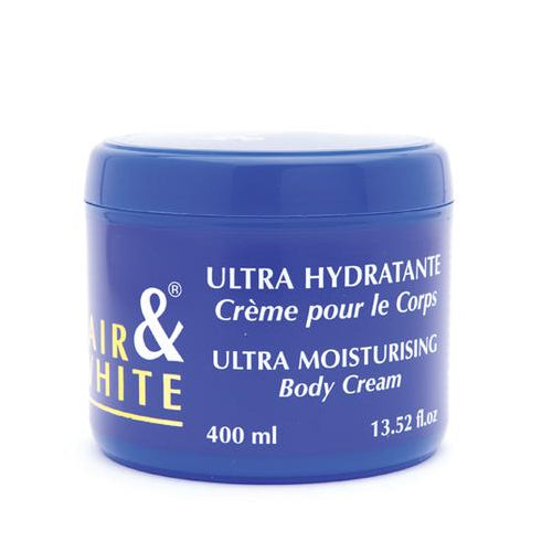 Crème hydratante anti-âge originale pour le corps Fair and White 400 ml (pot bleu) 